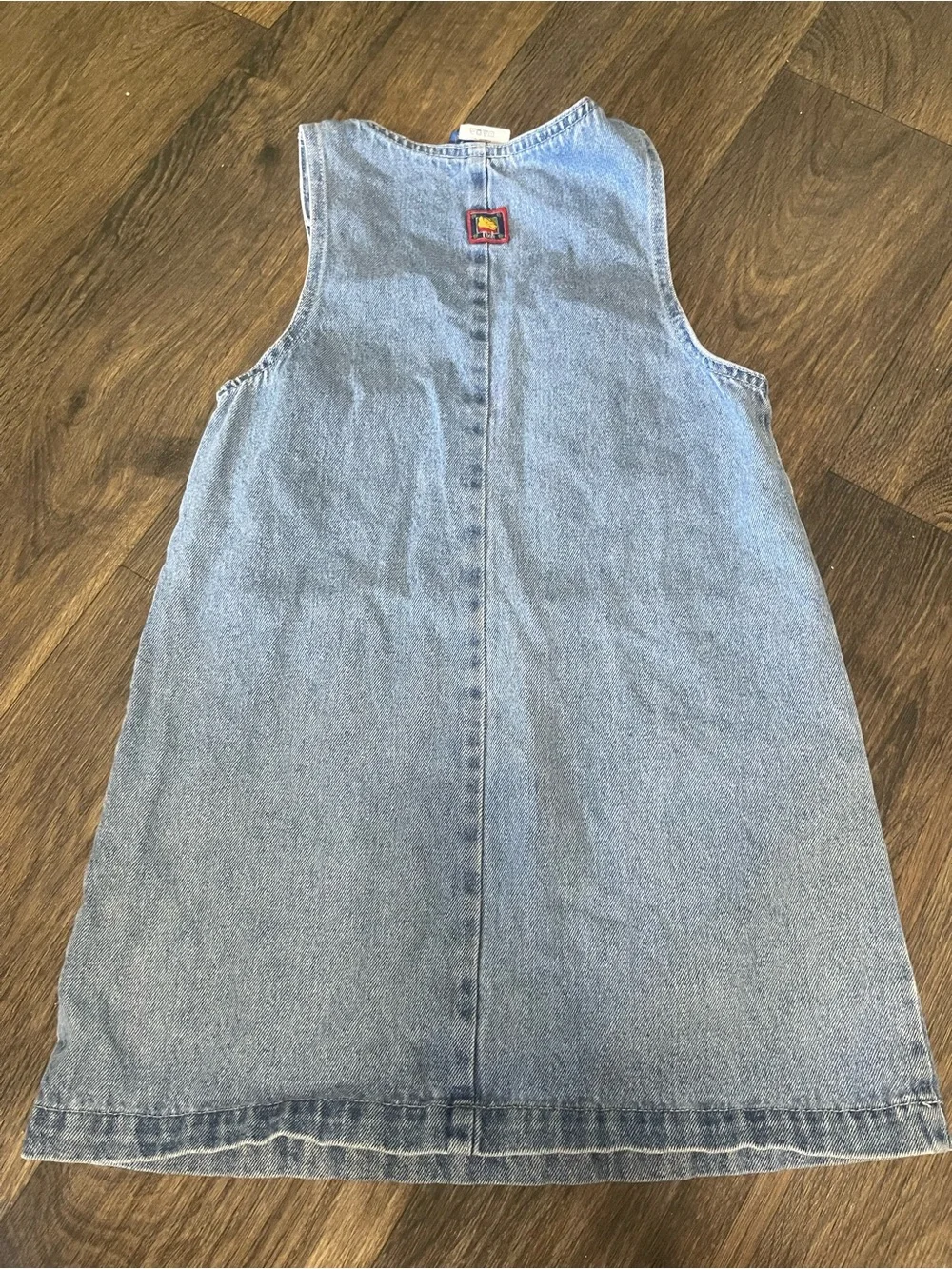 Vintage Disney Winnie Pooh Denim Jumper Dress